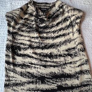 Express Black and Tan Top